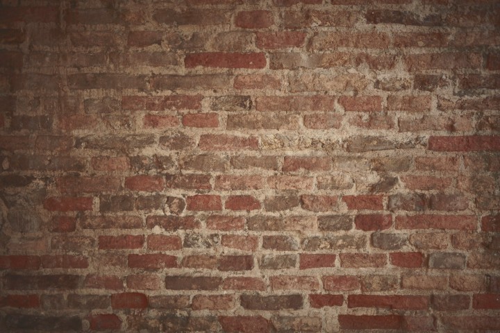 古い赤レンガ