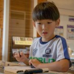 子どもが勉強している様子