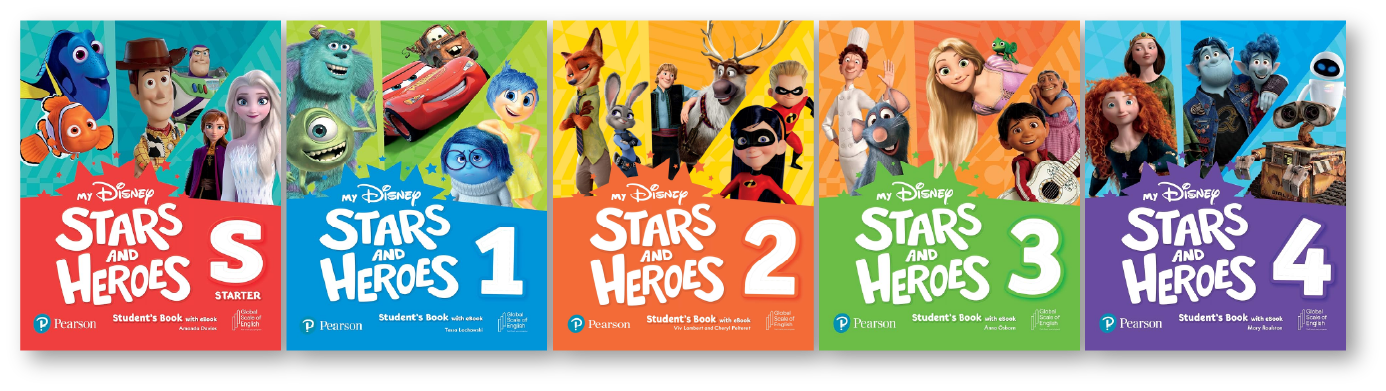 My Disney Stars and Heroes STARTER・1・2・3・4